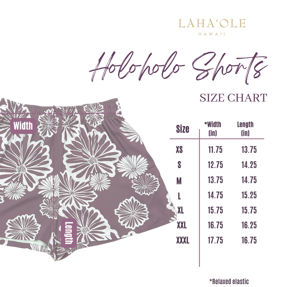 Holoholo Shorts - ʻĀkulikuli Purple