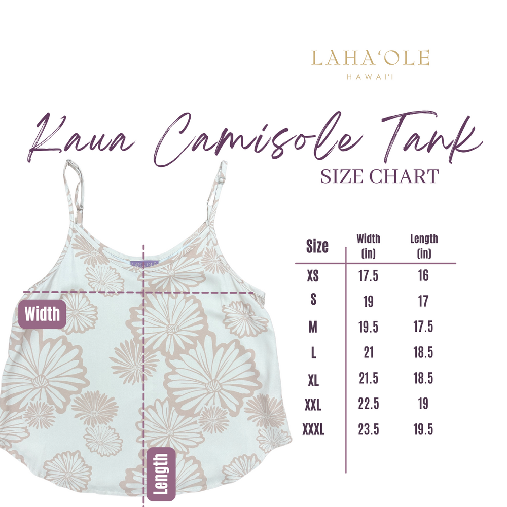 Kaua Camisole Tank - ʻĀkulikuli Sand