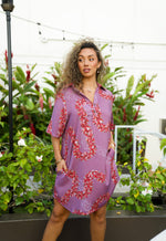 Meli Aloha Dress- Lei ʻAʻaliʻi - Purple