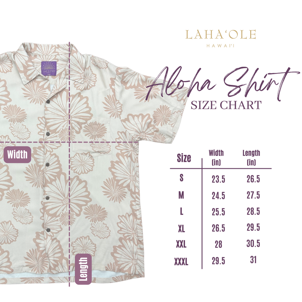 Kāne Aloha Shirt - ʻĀkulikuli Sand