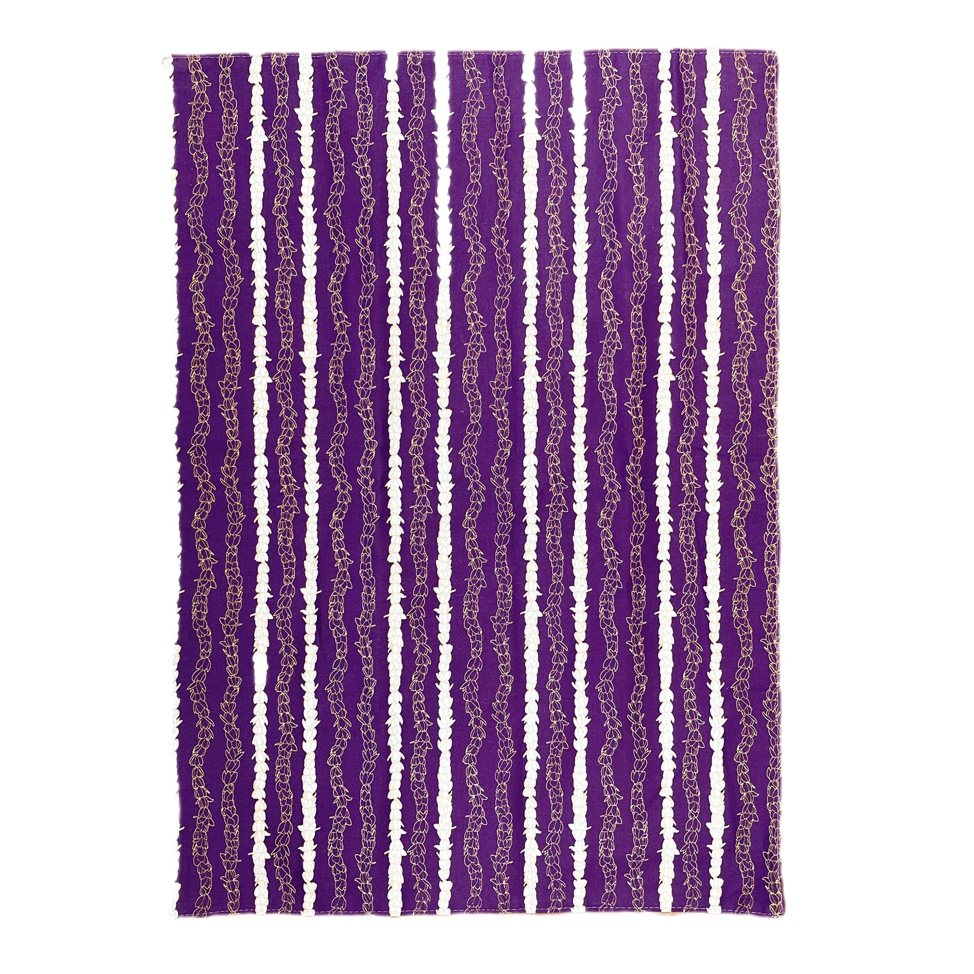 Pikake Lei Oven Mitt Set in Purple