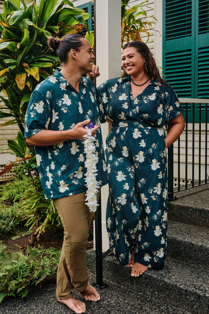 Kāne Aloha Shirt - Ginger