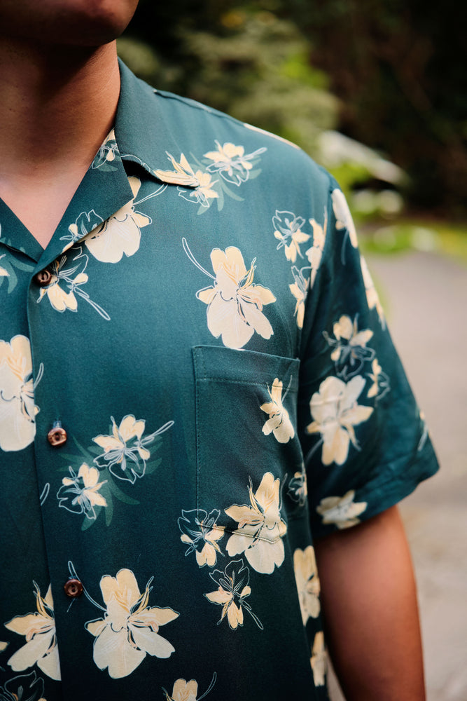 Kāne Aloha Shirt - Ginger