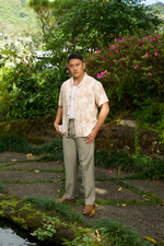 Kāne Aloha Shirt - ʻĀkulikuli Sand