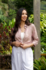 Panina Top - ʻĀkulikuli Pink