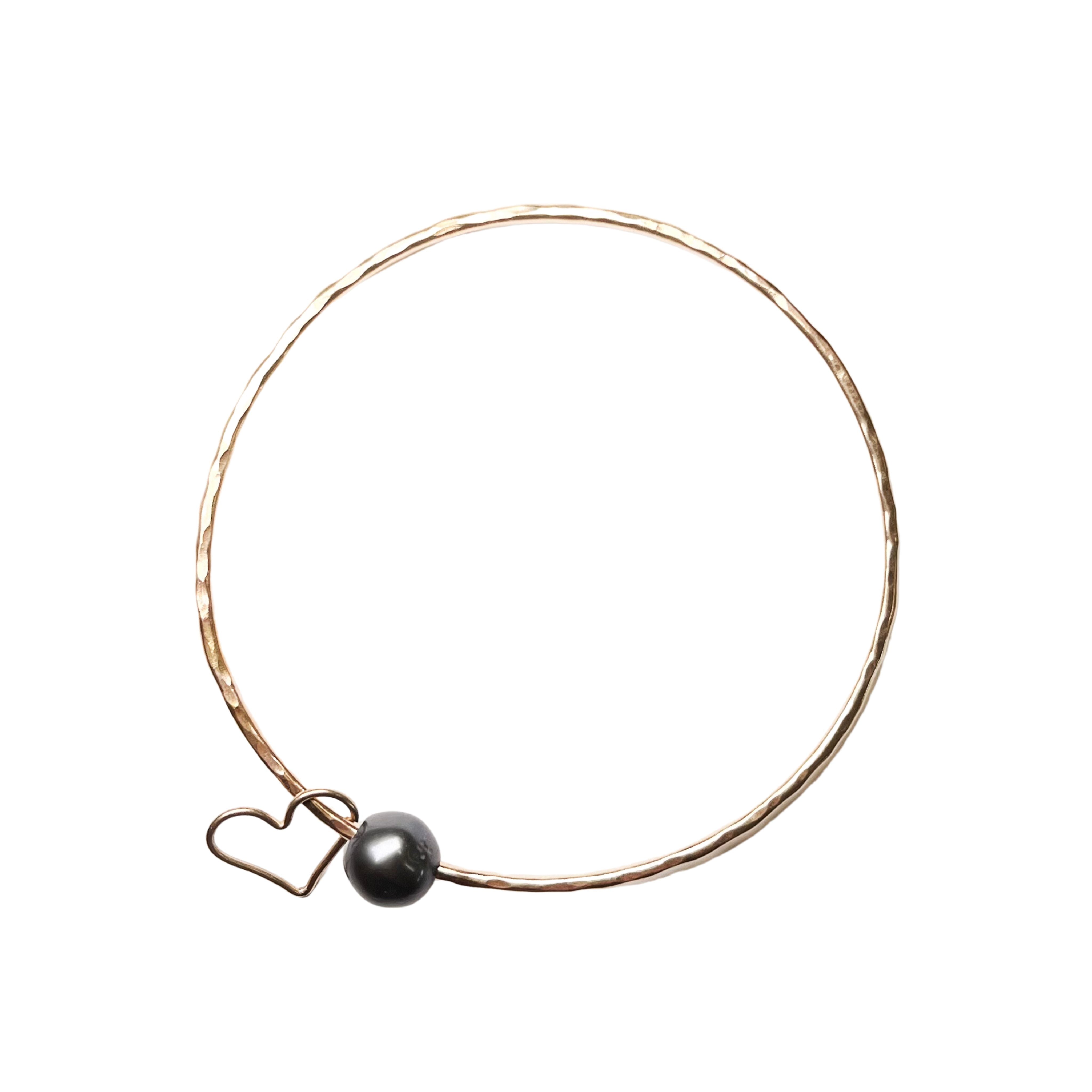 Aloha Tahitian Pearl Bangle Bracelet - Aloha Bangles