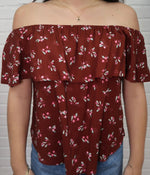 Poʻohiwi Top - ʻAʻaliʻi Maroon